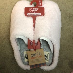 Dearfoams Women’s Slipper XL 11-12 Pink New
